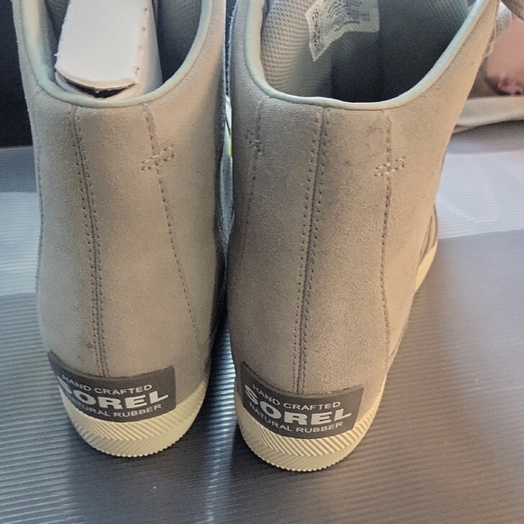 Sorel Women's Light Tan High-Top Sneakers - Picture 2 of 4